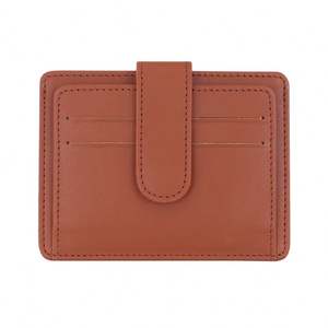 Nueva Cartera de Cuero Genuino para Hombre, Estilo Vintage, Informal, con Múltiples Ranuras para Tarjetas, Precio al por Mayor - Product Image 1