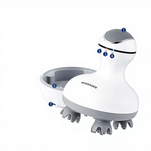 Masajeador de Cuero Cabelludo Inalámbrico Profesional para el Crecimiento del Cabello, Antiestrés, Cuidado Capilar de Tejido Profundo, Masaje Eléctrico Relajante, Previene la Caída del Cabello - Product Image 5