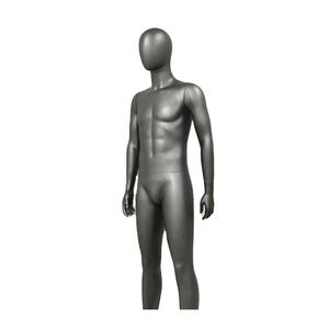 Maniquí gris brasileño de cuerpo completo para <span class=keywords><strong>hombre</strong></span>, exhibición libre de músculos, modelo Dummy Sexy para tienda, barato - Product Image 1