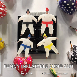 Disfraz Inflable <span class=keywords><strong>de</strong></span> Lucha <span class=keywords><strong>de</strong></span> Sumo para Adultos, Divertido, <span class=keywords><strong>de</strong></span> Dibujos Animados, para Cosplay y Fiestas, Hecho en China - Product Image 2