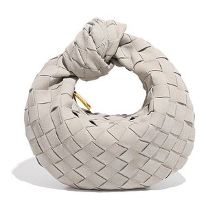 Nuova <span class=keywords><strong>Borsa</strong></span> da Donna alla Moda in Pelle Scamosciata Intrecciata - Piccole Borse a <span class=keywords><strong>Tracolla</strong></span> Hobo - Borse Estive da Spiaggia alla Moda - Product Image 2
