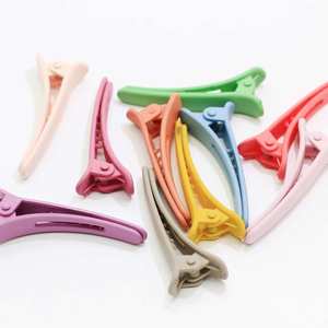 Clip a Coccodrillo in Plastica Colorata Mista, Fermagli Vuoti per Capelli, Accessori per Capelli per Bambine e Ragazze - Product Image 5