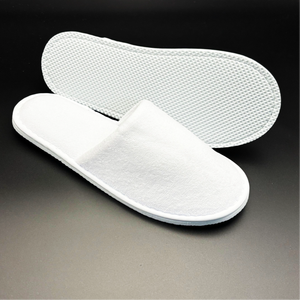 Wholesale Disposable Terry Towelling <strong>Slippers</strong> With Closed Toes Hotel Amenities Supplies - Product Image 3