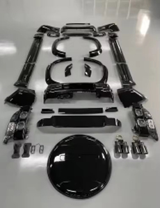 Accesorios para coche, caja de escalón lateral para escalera, parachoques, cubierta de neumático de repuesto para Land Rover <span class=keywords><strong>Defender</strong></span> 90 110 2022 <span class=keywords><strong>2023</strong></span> 2024, Kits de carrocería - Product Image 2