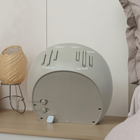 Der Beste Wecker-Entwurf Moderner Minimalistischer Wecker Sonnenaufgangswecker mit 10 Weißen Geräuschen Schlaf-Timer Wecker