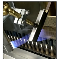 Traitement de Surface, brûleur de gaz, flammes, pistolets de pulvérisation, brûleur de flamme pour verre, métal, plastique, pièces de voiture, peinture en aérosol, Machine de revêtement UV