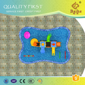 Giá hấp dẫn trên New Loại ngoài trời Công Viên Nước thiết bị nhựa trượt nước cho hồ bơi - Product Image 6