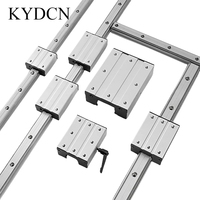 Guide linéaire à double noyau axial de haute précision et à bas prix LGD6 LGB8 LGB LGB12E SGR Guide linéaire à noyau à double axe pour CNC