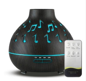 2025 nóng bán mới hạt gỗ hương liệu máy nhà siêu âm im lặng độ ẩm cầu vồng tinh dầu khuếch tán bán buôn - Product Image 2