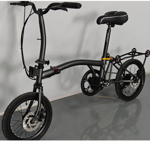 Bicicleta Plegable de 16 Pulgadas, 6 Velocidades, Frenos de Disco Hidráulicos, Cuadro de Acero de Molibdeno de Alta Calidad, Bicicleta Triple Plegable - Product Image 4