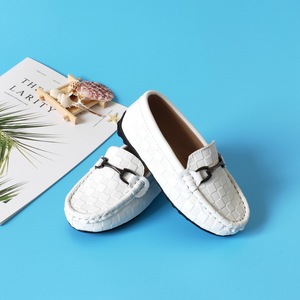 Wholesale <strong>Kids</strong> Children Boys Girls Moccasin <strong>Loafers</strong> Slip on Leather Shoes - Product Image 4