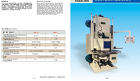 Machine à affûter les ressorts CNC MK-9/MK-12 |   Fil de 1 à 12 mm |   Meuleuse automatique à double plateau pour extrémités de ressorts avec commande Mitsubishi