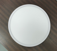 Plafonnier led intérieur/rond, 300/400/500/600mm, design moderne, montage en surface sur panneau, éclairage d'intérieur ou commercial