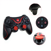 Control Remoto Inalámbrico para Juegos 2.4G T3 BT para IOS y Android, Joystick, Gamepad, Manette para PC, Joypad con Soporte