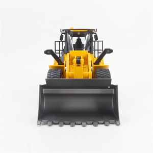 Vente en gros chaude Huina 1552 1/16 RC Bulldozer modèle 2.4G RC 11CH alliage chargeuse-pelleteuse camion d'ingénierie avec lumières - Product Image 3
