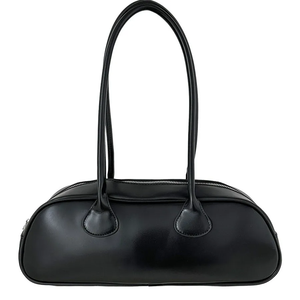 Bolsos de Mano de Moda Vintage para Mujer 2026, Bolsos <span class=keywords><strong>Bowling</strong></span> de Cuero PU, Fabricación Personalizada al por Mayor - Product Image 1