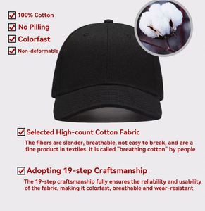 Gorra de Béisbol Personalizada con Logotipo, Gorra Deportiva de 6 Paneles, Ajustable, Lisa, para Publicidad, con Impresión, Bordado y Patrones - Product Image 4