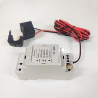 JSY-MK-1039 4G RS485 AC Single Phase Kwh Wattmeter Voltmeter Ammeter Meter Tegangan Digital Din Rail Energy Meter Dengan Open CT