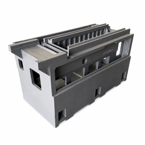 Fabricant de grandes pièces moulées en fonte grise pour usinage CNC, destinées aux bases et sommiers de machines - Product Image 4