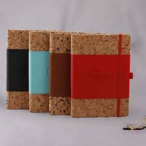 สมุดแพลนเนอร์รายวันแบบปกแข็งทำจากไม้ก๊อก น่ารัก เป็นมิตรกับสิ่งแวดล้อม ขนาด A5 A6 สำหรับธุรกิจ สมุดบันทึกการดูแลตัวเอง งานแต่งงาน ขายส่งปี 2023 รับทำตามสั่ง - Product Image 2