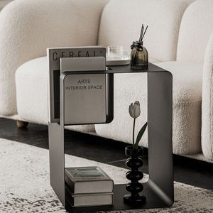 Đồ Nội Thất Phong Cách Sống Mới Kệ Sách Bàn Bên Cạnh Cà Phê Có Ngăn Đựng Sách Tủ Phòng Khách - Product Image 3