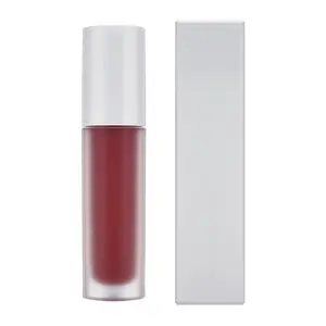 Grote Katoenen Borstel Mousse Lipvlek Crème Lipgloss Pop Caramel Melk Thee Lippenstift