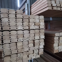 LD-Metal Beliebtes Modernes Design Holz Handgefertigte Geländer aus Roteiche und Weißeiche für Villentreppen und Treppengeländer
