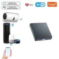 Interrupteur mural intelligent Wi-Fi 20A 40A contrôlé par l'application Smart Life, bleu/vert, pour chauffage et eau, compatible Zigbee, pour maison connectée et chaudière