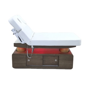 KISEN Muebles Profesionales de Salón de Belleza, Cama de Spa Eléctrica de Lujo para Tratamientos Faciales y de Pestañas, Mesa de Masaje con Luz, Cama de Belleza - Product Image 1