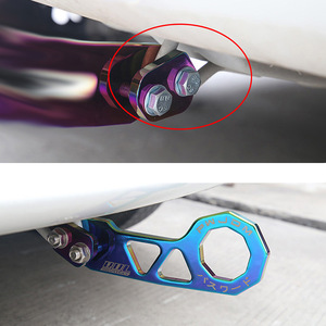 Gancho de Remolque Trasero de Aleación de Aluminio RB004, 2 Orificios, Accesorio Universal para Remolque de Autos de Carreras - Product Image 4