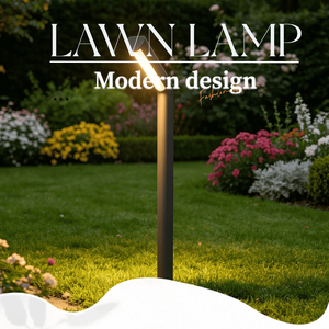 Lampe <span class=keywords><strong>de</strong></span> jardin LED moderne en aluminium, étanche IP54, pour aménagement paysager extérieur, allée, pelouse, cour, villa, entrée <span class=keywords><strong>de</strong></span> garage - Product Image 1