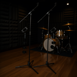 Support de microphone télescopique en métal TBMS 80 HD, hauteur réglable - Product Image 2