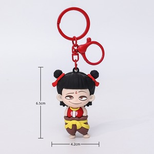 DHF - Juego de 6 Muñecos de Anime Ne <span class=keywords><strong>Zha</strong></span> Aobing de 11 cm, Lindos y Modernos, Figuras de Dibujos Animados de PVC para Decoración de Automóviles, Juguetes Personalizados para Niños - Product Image 6