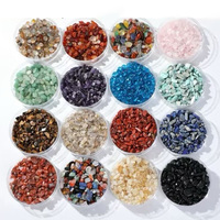 Vente en gros de copeaux de cristal naturel poli, améthyste et quartz rose mélangés, pierres précieuses pour le Feng Shui, la guérison Reiki, la décoration intérieure et les aquariums