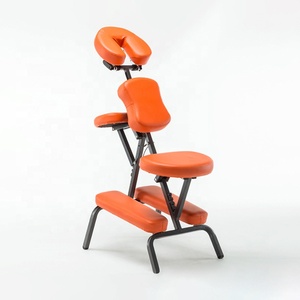 เก้าอี้นวดพกพาคุณภาพดี เตียงนวด เฟอร์นิเจอร์ร้านเสริมสวย พับได้ น้ำหนักเบา มีหลายสีให้เลือก - Product Image 5