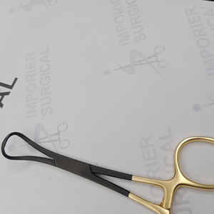 Venta al por mayor de fórceps de acero inoxidable de logotipo personalizado de acero inoxidable de toalla fórceps hemostáticos rectos curvos - Product Image 1