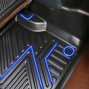 Alfombrilla de Coche 5D para AUDI A6L, 100% Compatible, Material TPE Inodoro, para Todo Tipo de Clima - Product Image 6