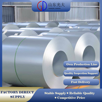 Bobina de Acero Galvanizado DX51D Z275 con Recubrimiento de Zinc, Resistente a la Corrosión, Duradera para Construcción de Pisos/Paredes