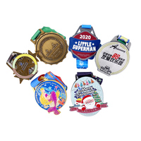 Médaille de football personnalisée Coupe du Monde, récompense personnalisée, souvenir pour fan, antique et moderne