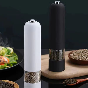 Moulin à Poivre et Sel Automatique en Gros avec Lumière LED et Réglage de la Granulométrie – Outil de Cuisine pour Épices - Product Image 5
