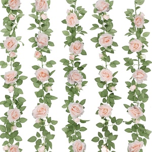 Promotion de Noël : Rose grimpante Jasmine avec fleurs Laxa Bud, fausses roses Sharon Grape pour pergolas, rose grimpante Jasmine - Product Image 2
