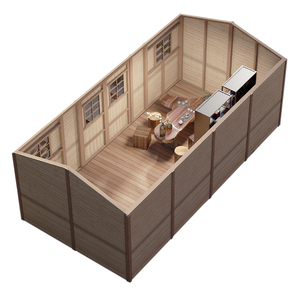 Bộ dụng cụ nhà kho gỗ tuyết tùng lắp đặt nhanh, nhà kho gỗ để đồ sân sau - Product Image 4