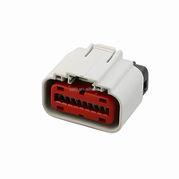 Carcasa de Conector con Terminal Incluido DJ7181-1-21 Conector de 18 Orificios para Automóvil 1488533-6 Enchufe para Medidor de Flujo de Aire