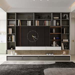 Compact Wooden TV Cabinet with Hidden <b>Drawers</b> for <b>Small</b> Spaces-for Home Hotel or Apartment Living Room Furniture - Product Image 4