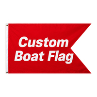 Drapeau de bateau décoratif extérieur pour événements nautiques, yachts, clubs nautiques, régates, célébrations portuaires, marinas et expositions commerciales