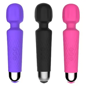 Tongkat vibrator pasangan, isi ulang USB, tongkat mewah, vibrator masturbasi seks wanita, xnnx