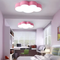 Lampes créatives en forme de nuage coloré, décoration de chambre d'enfant, maternelle, luminaires de plafond LED modernes et mignons pour chambre d'enfant