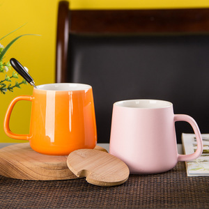 Taza de esmalte de colores, Taza de cerámica <span class=keywords><strong>antigua</strong></span>, tazas de porcelana blanca, café, cerámica, pareja, caja de regalo, juego de tazas, tazas de cerámica, café - Product Image 2