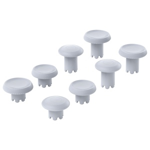 Original White 4 Heights 3 Surfaces <b>Grips</b> ThumbsGear Interchangeable Thumbsticks Analog Thumb Sticks Cap for PS5 Edge <b>Controller</b> - Product Image 2