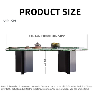 Fournisseur de solutions : <span class=keywords><strong>Table</strong></span> à manger en marbre naturel, design et dimensions adaptés aux grands espaces de repas - Product Image 2